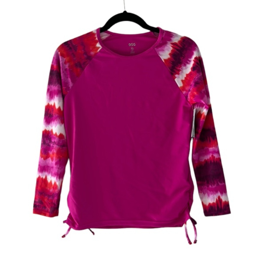 NWT DSG Girls’ AllStar Rash Guard Top XL 16